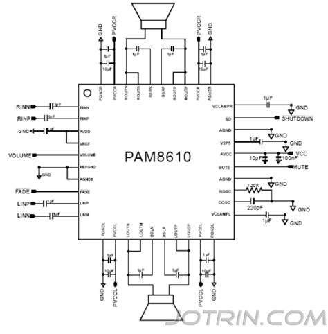 pam8610 amplifier datasheet.